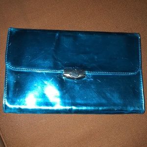 💙Forever 21 blue hand purse